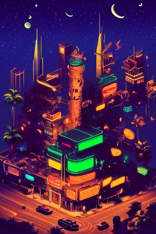 no humans,  outdoors,  sky by Evening on Tensor.Art