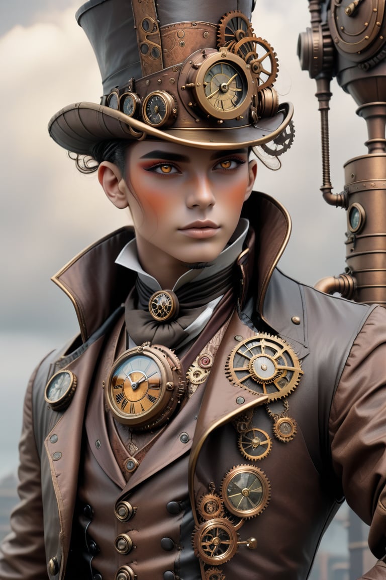 more detail XL,  steampunk style,  b3rli by Rltw79  on Tensor.Art