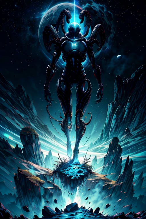 A breathtaking 8K AI-generated image reveals a stunning alien landscape In this breathtaking ultra UHD picture,  immerse y...
