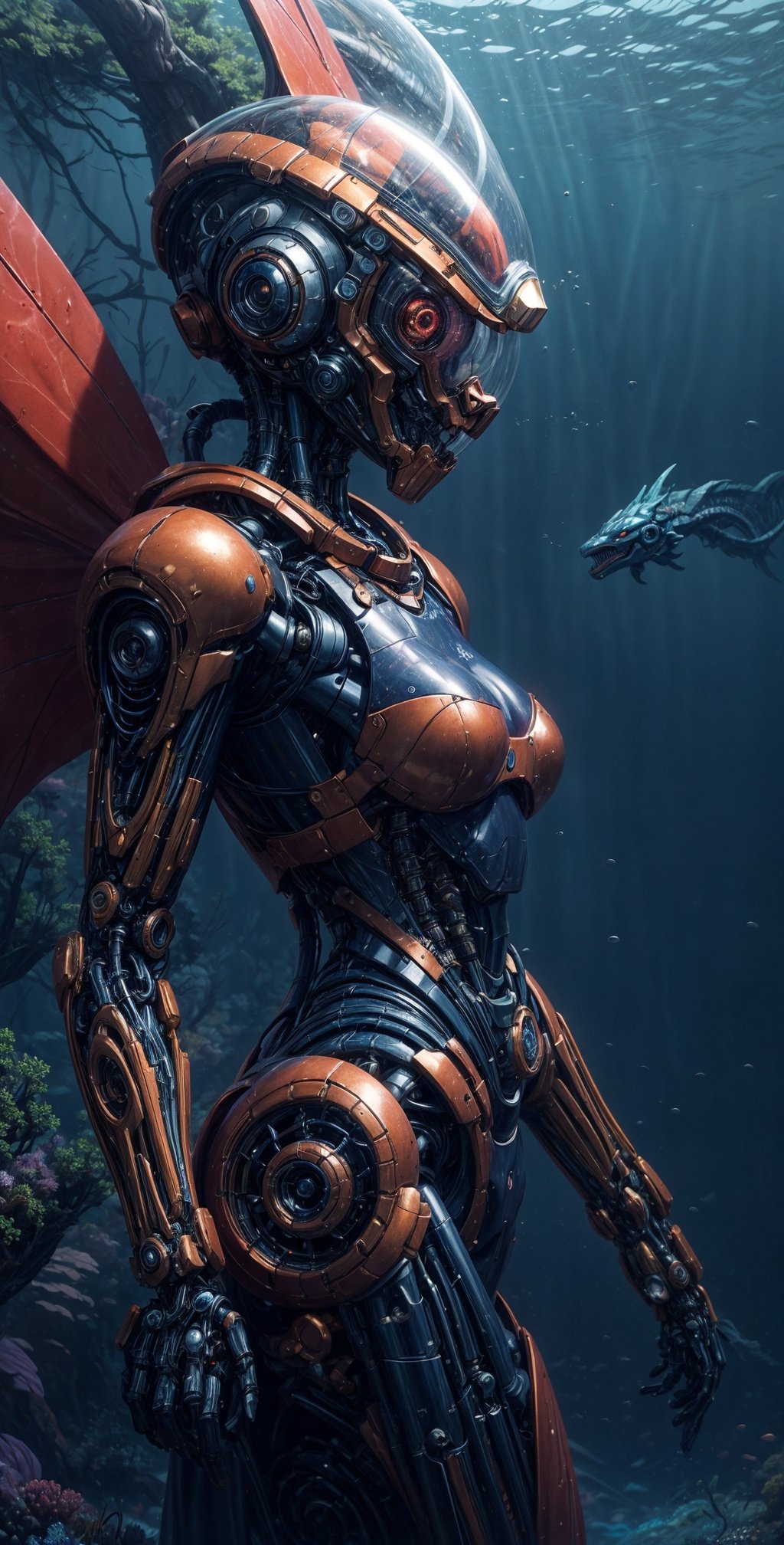 a girl,  thunder Orange,  tight suit by Agone on Tensor.Art