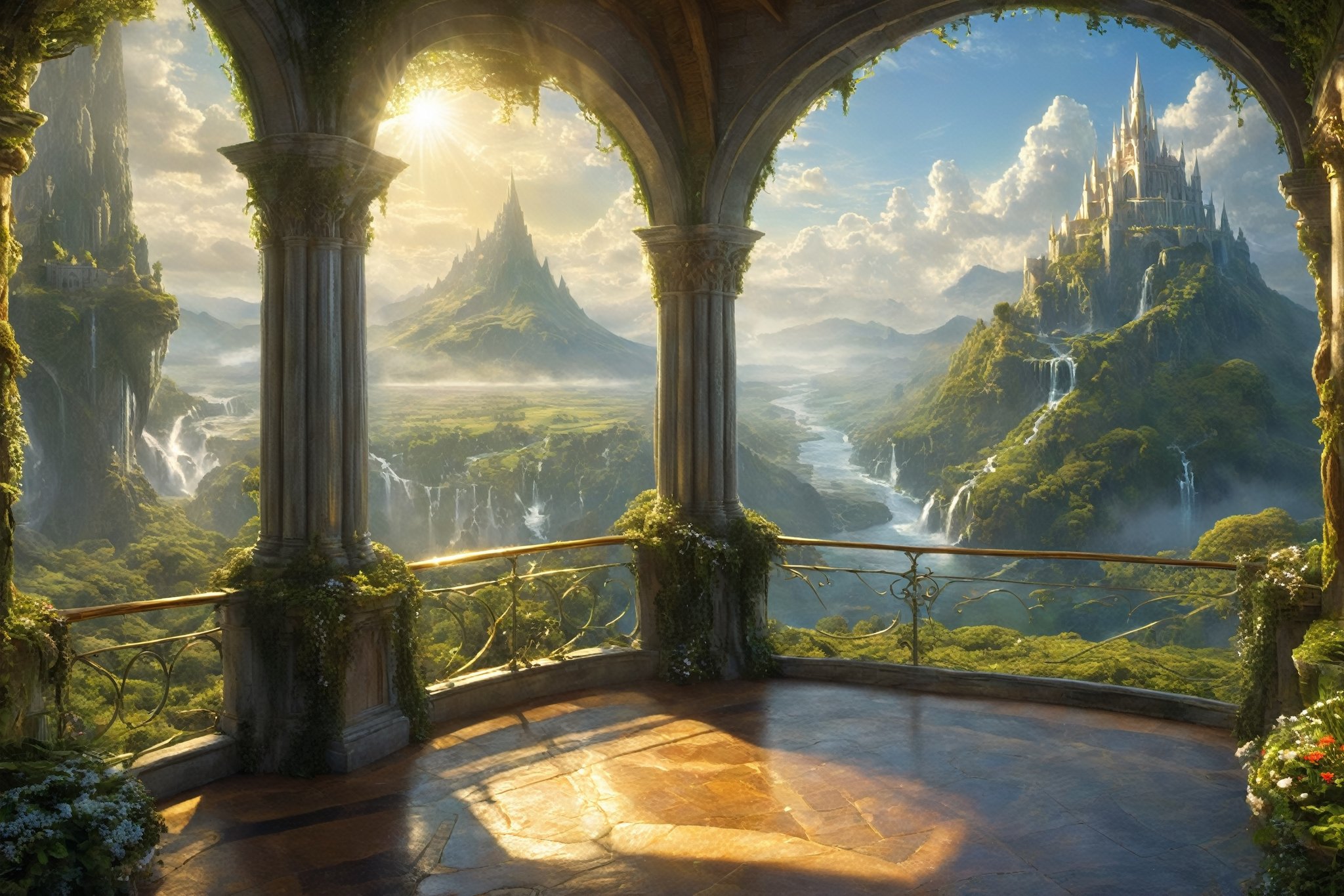ethereal fantasy concept art of ethereal fantasy concept art of ethereal fantasy concept art of an expansive landscape,  u...