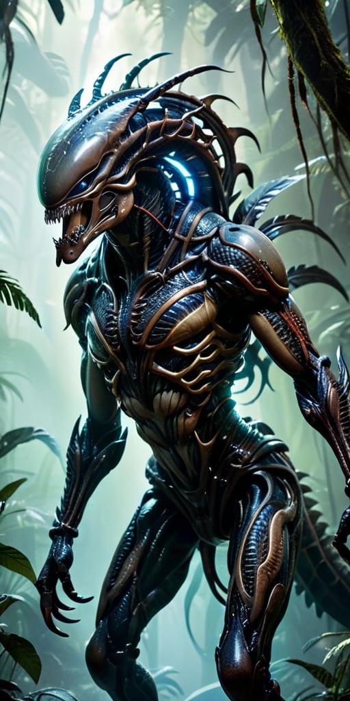 Nightmare Predator A creature with the body of a quadruped,  but its limbs end in clawed,  hand-like appendages. Its elong...