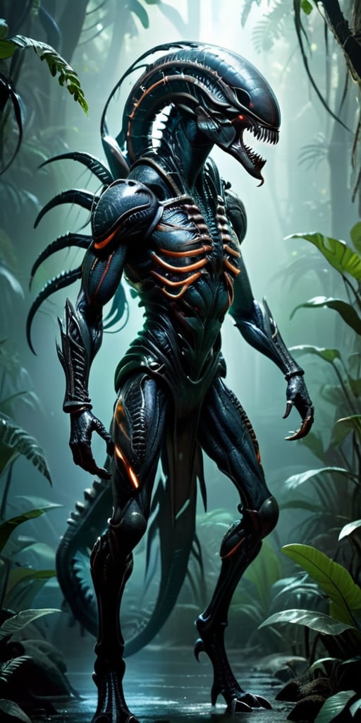 Nightmare Predator A creature with the body of a quadruped,  but its limbs end in clawed,  hand-like appendages. Its elong...