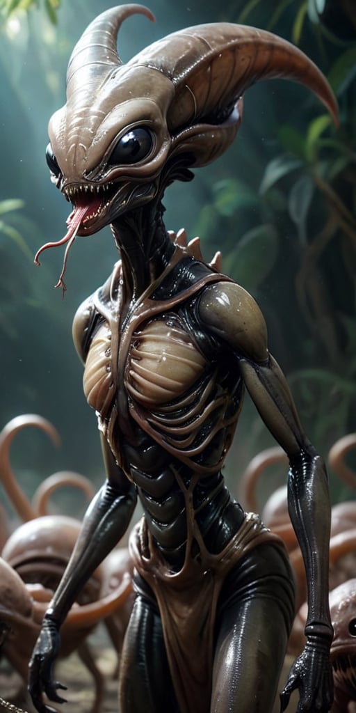 A group of parasitic aliens that infect their hosts and use them as puppets. The aliens resemble slimy,  worm-like creatur...