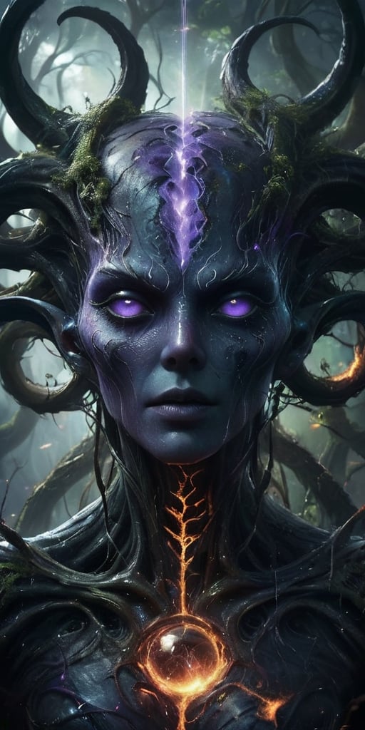 The Rift Abomination At the convergence of ley lines,  where the barriers between worlds are weakest,  stands a being of u...