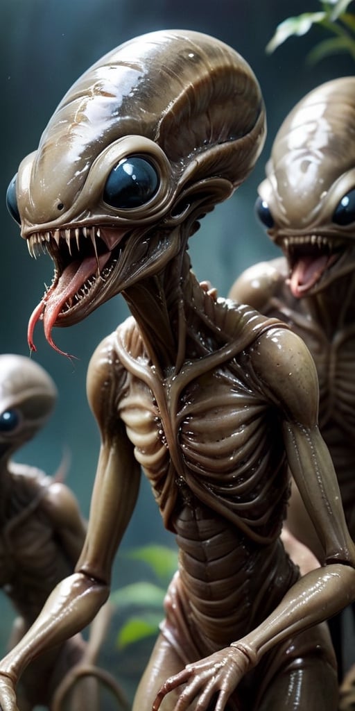 A group of parasitic aliens that infect their hosts and use them as puppets. The aliens resemble slimy,  worm-like creatur...