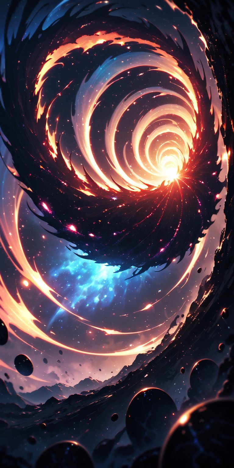 Alien Hivemind:A swarm of small,  insect-like alien creatures with iridescent wings and sharp mandibles,  buzzing menacing...
