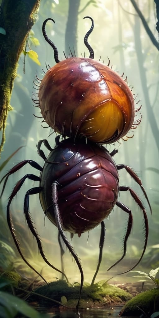 A creature with a body that resembles a massive,  bloated tick. It attaches itself to its prey and drains them of their bo...