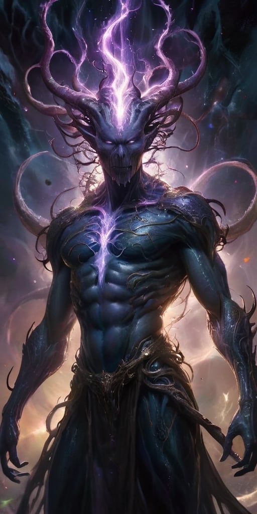 The Rift Abomination At the convergence of ley lines,  where the barriers between worlds are weakest,  stands a being of u...