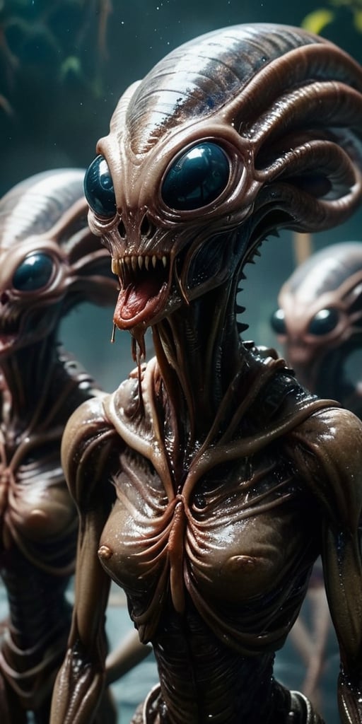 A group of parasitic aliens that infect their hosts and use them as puppets. The aliens resemble slimy,  worm-like creatur...