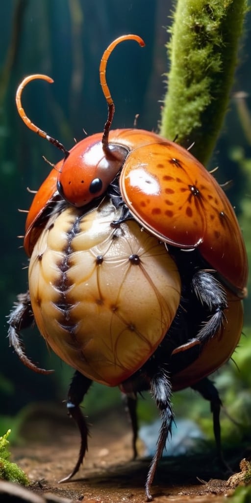 A creature with a body that resembles a massive,  bloated tick. It attaches itself to its prey and drains them of their bo...