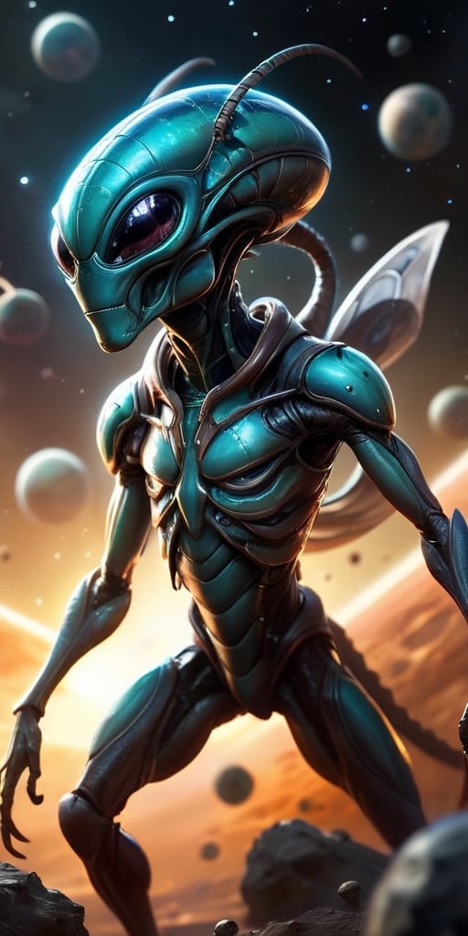 A swarm of tiny,  insectoid aliens that strip entire planets of their resources. Individually,  they are weak by Caption M...