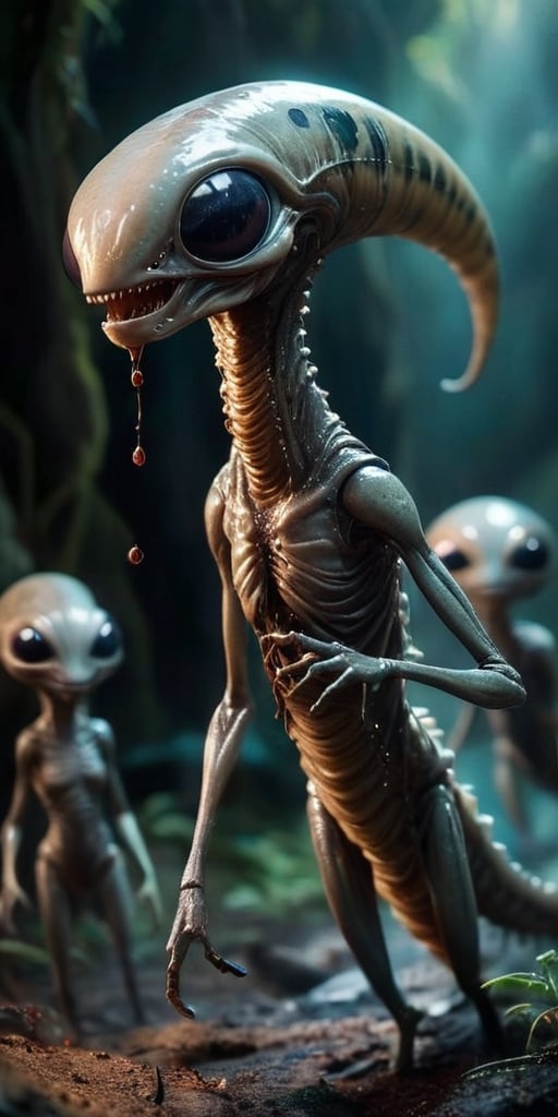 A group of parasitic aliens that infect their hosts and use them as puppets. The aliens resemble slimy,  worm-like creatur...