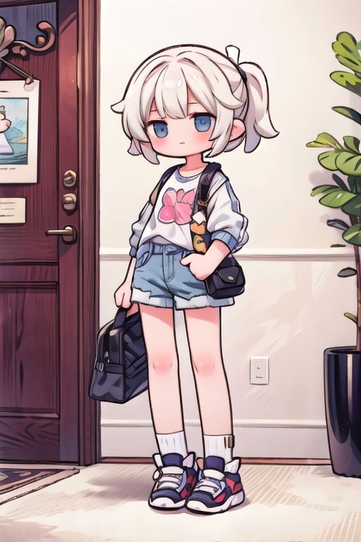 1girl,  casual,  full body by Kybalico on Tensor.Art