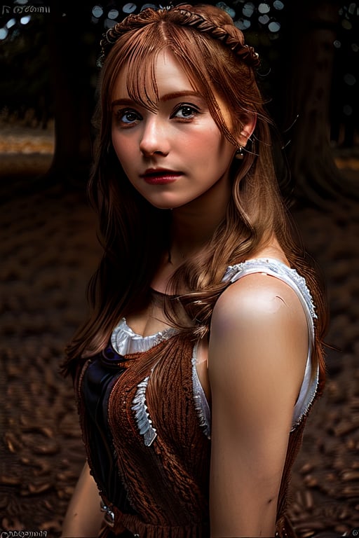 a european girl outdoors, california dessert, summer dress, ginger, by lee jeffries nikon d850 film stock photograph 4 kodak portra 400 camera f1.6 lens rich colors hyper realistic lifelike texture dramatic lighting unrealengine trending on artstation cinestill 800,realism,realistic,raw,analog,woman,portrait,