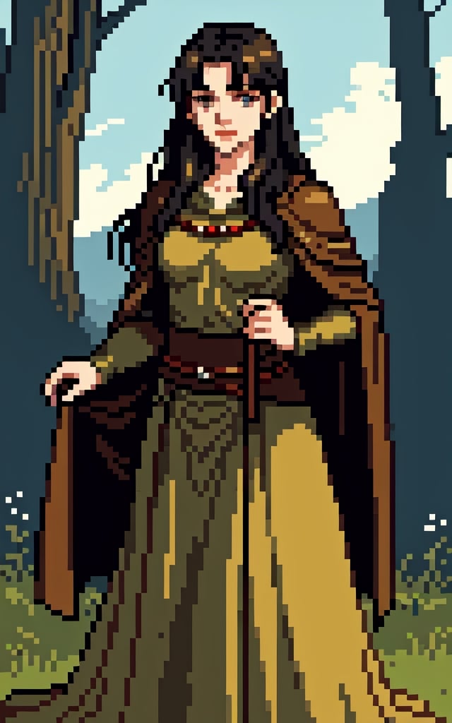photo of arwen undomiel from Lord of the Rings,  film grain,  dramatic cinematic lut by The*cats-lover on Tensor.Art