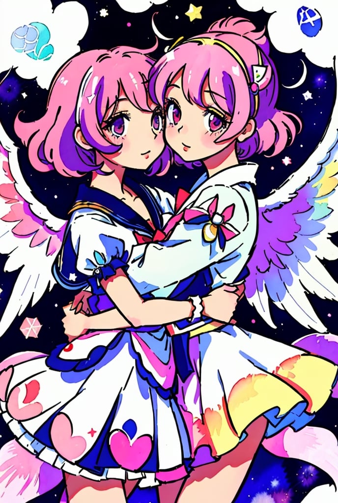 takada akemi,  creamy mami,  morisawa yuu by The*cats-lover on Tensor.Art