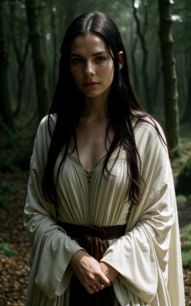 photo of arwen undomiel from Lord of the Rings,  film grain,  dramatic cinematic lut by The*cats-lover on Tensor.Art