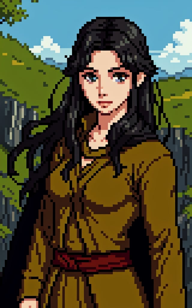 photo of arwen undomiel from Lord of the Rings,  film grain,  dramatic cinematic lut by The*cats-lover on Tensor.Art