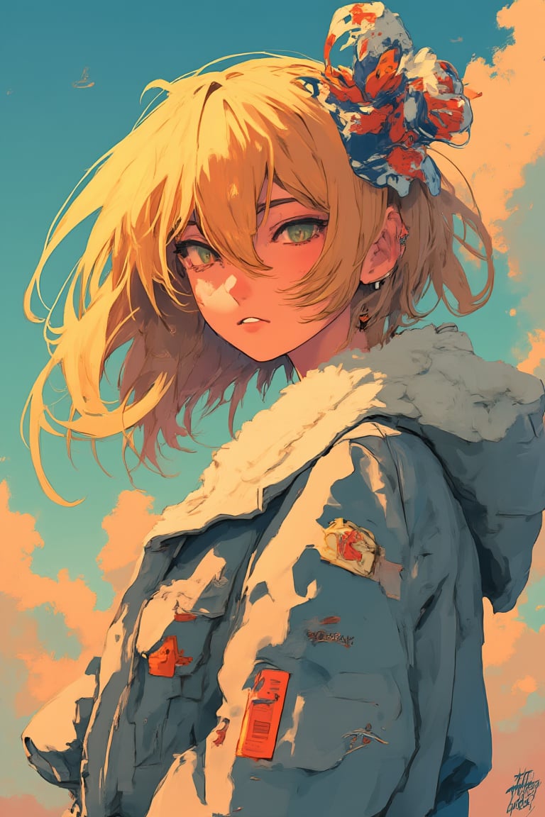a cartoon style girl by Mexes on Tensor.Art
