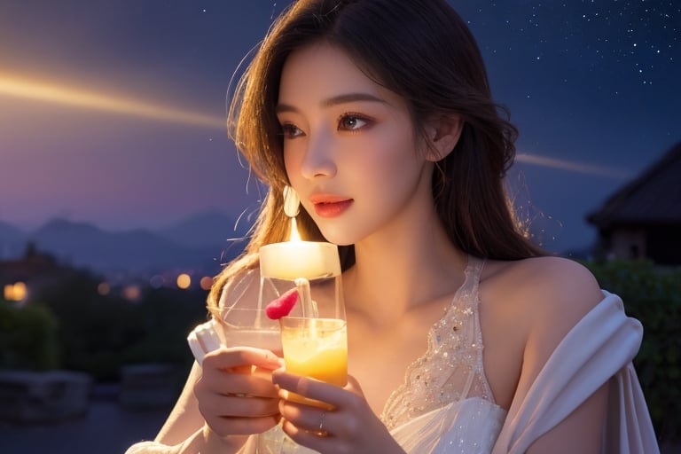 best quality,highres,(photorealistic:1.37),(vivid colors),(studio lighting),(portraits),(night),(female),(candies),beautiful detailed eyes,beautiful detailed lips,long eyelashes,dark and mysterious atmosphere,gentle smile,dreamy background,magical elements,soft lighting,sparkling candies,rich and vibrant colors,delicate details,ethereal beauty,quiet and serene night,picturesque scene,starlit sky,subtle moonlight,lush garden,whimsical dreamland,happiness and joy,playful and enchanting,iridescent glow,magical realism,enticing allure,feminine charm,romantic vibes,nighttime wonders,mesmerizing composition,artistic masterpiece