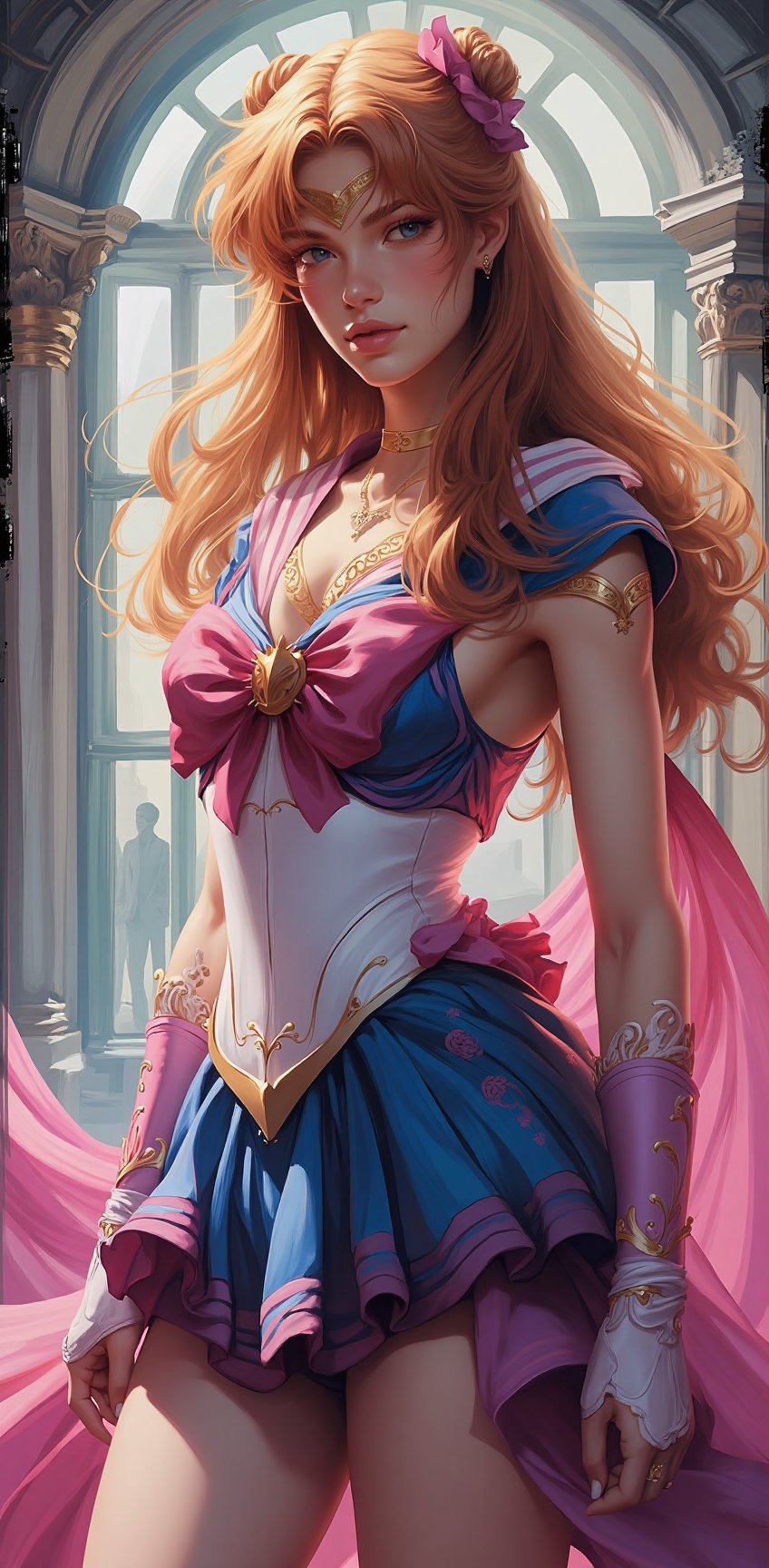 beautiful woman, looking at viewer"

( sailormoon style, sailormoon costume, anime style, manhwa style, anime detailers, dynamic poses, dynamic light and shadow )
.