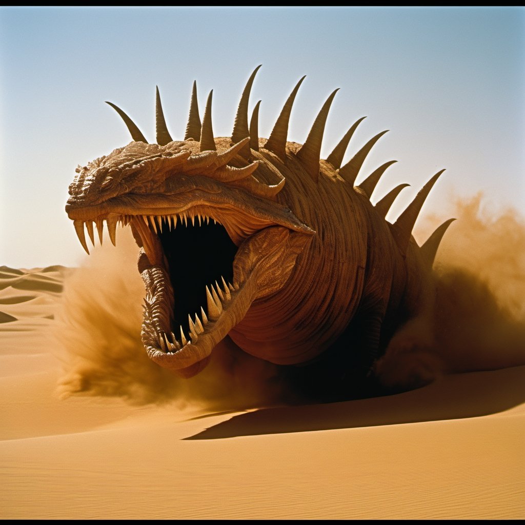 full body of The round sharp teeth mutant shape like worms,  crawler long body like leach,  no eyes by Azwar Black Mask on...