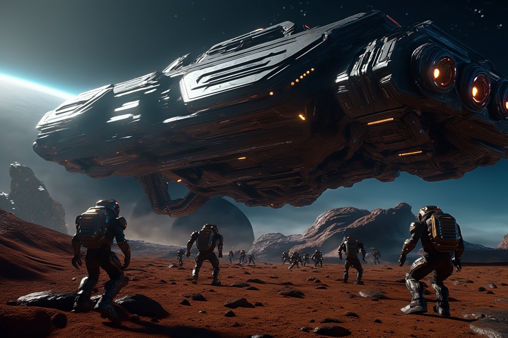 masterpiece,  hyper realistic,  cinematic scene by Nexus Metaverse on Tensor.Art