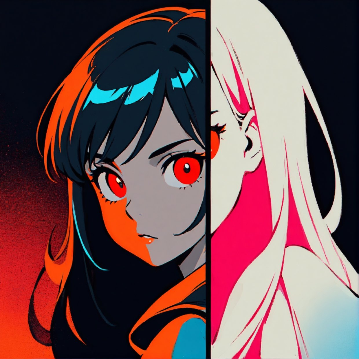 1girl,  night,  dark by user dai231 on Tensor.Art