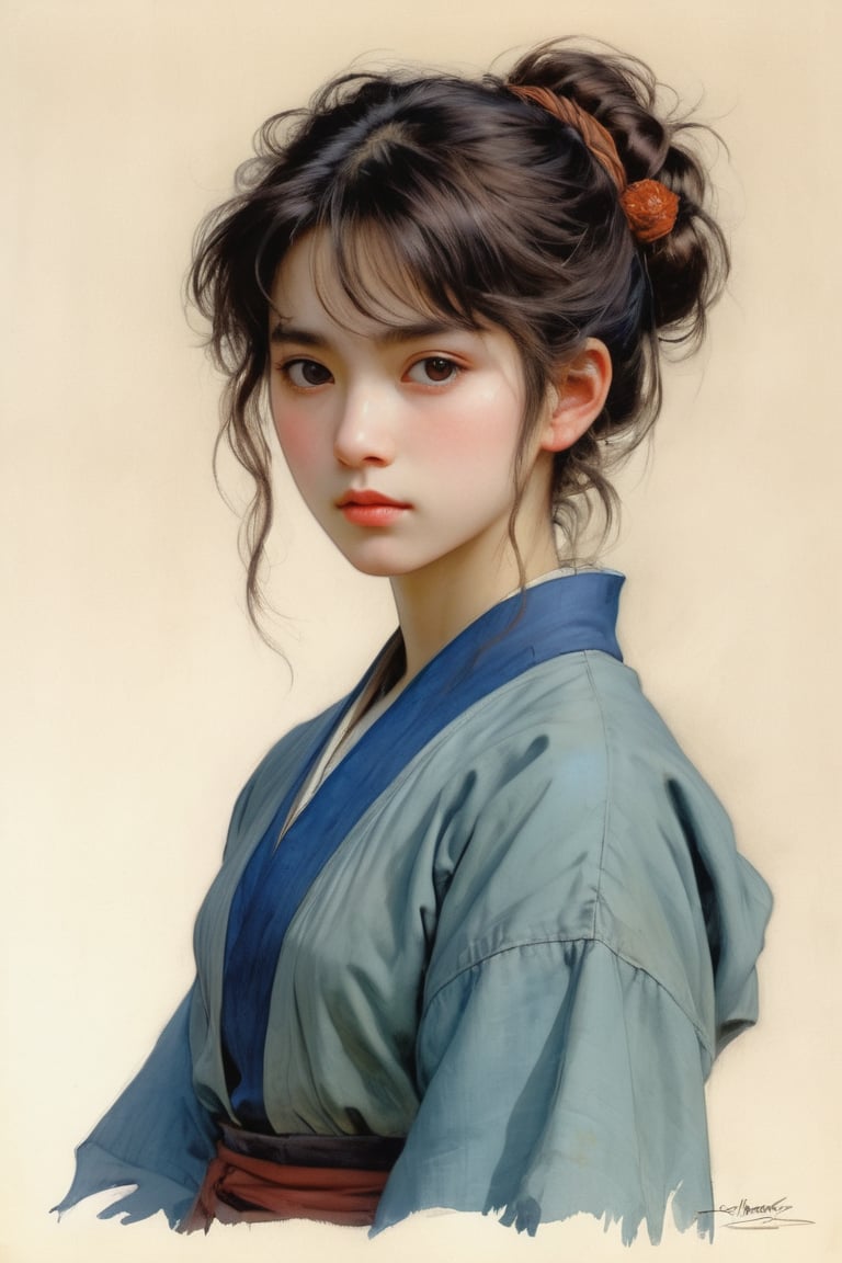 Auguste Renoir ~ Paul Peel ~ John Singer Sargent ~ Alexandre-Jacques Chantron ~ John William Godward ~ John William Waterh...