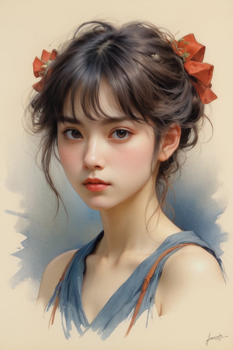 Auguste Renoir ~ Paul Peel ~ John Singer Sargent ~ Alexandre-Jacques Chantron ~ John William Godward ~ John William Waterh...