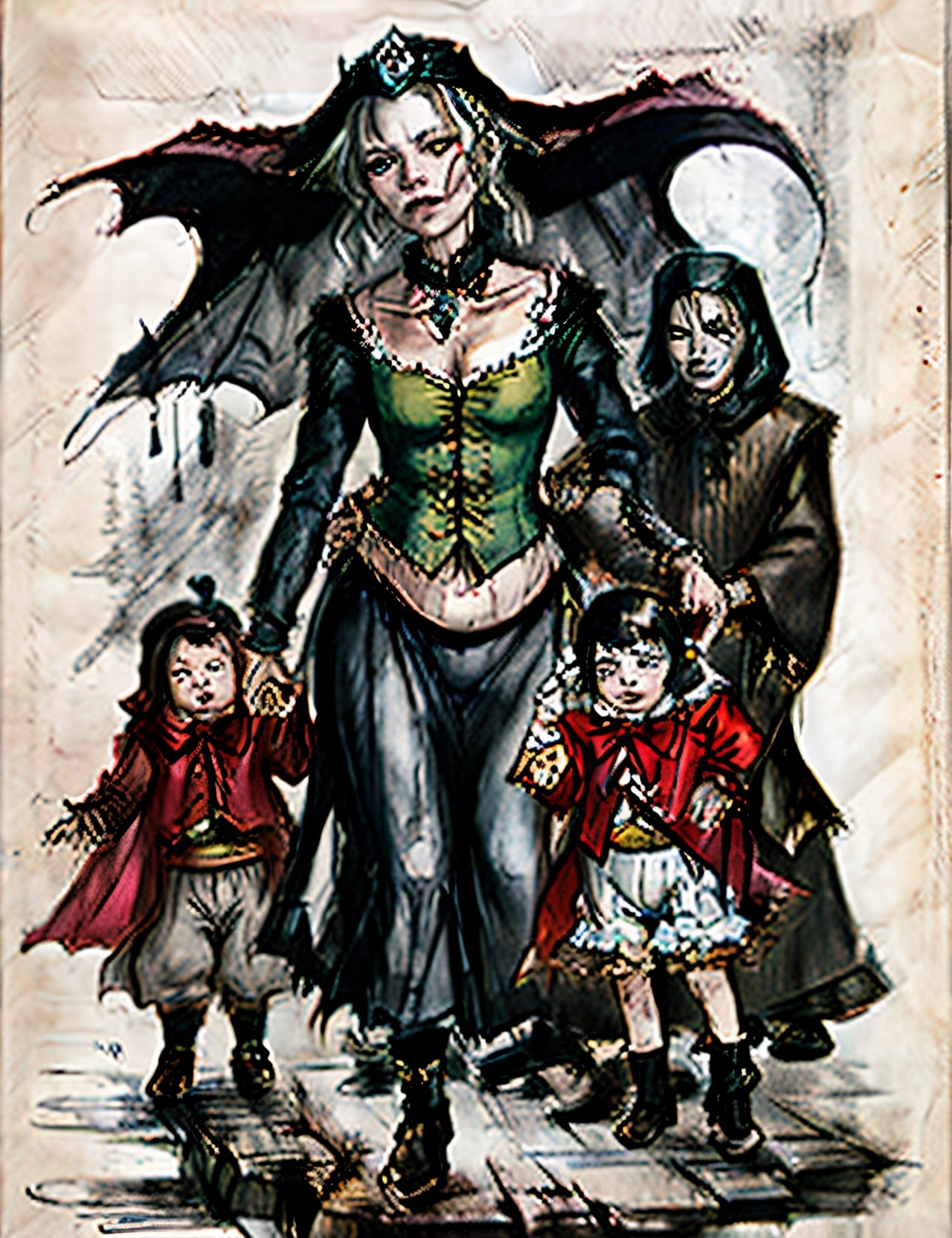 DonMZ1ll3 wraith princess of darkness,  detailed by DonMischo on Tensor.Art