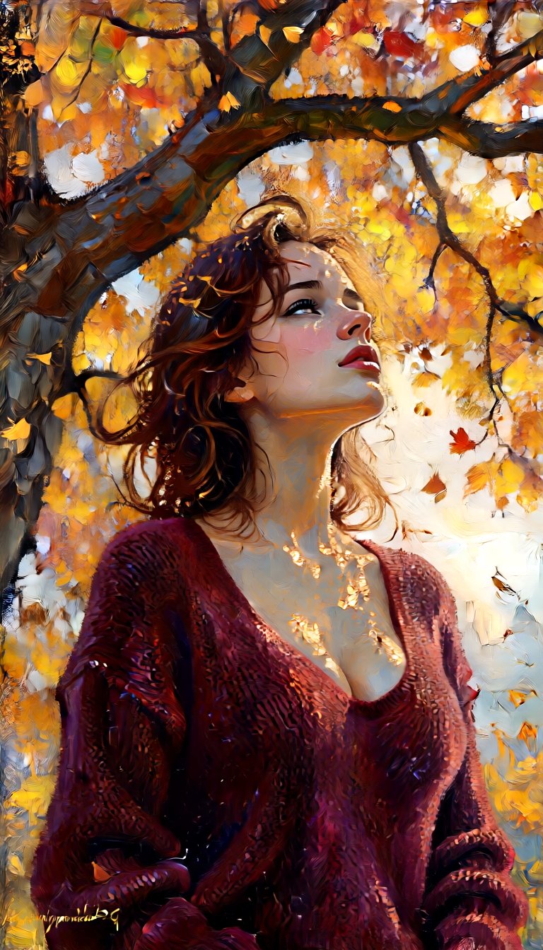 (The painting is composed by skillfully combining impressionist techniques such as optical blending and pointillism: 1.49)...