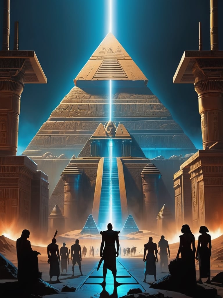 futuristic Ancient egypt city,  babylon,  sumerians by kadiroart on Tensor.Art