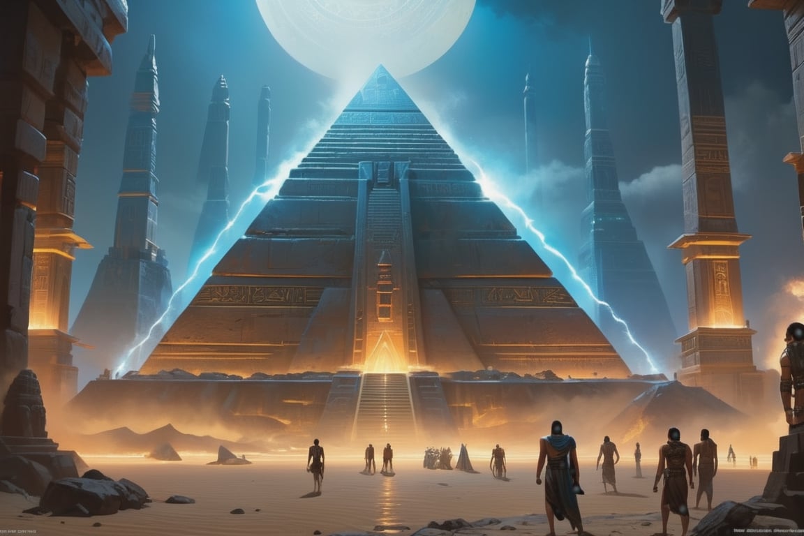 futuristic Ancient egypt city,  babylon,  sumerians by kadiroart on Tensor.Art