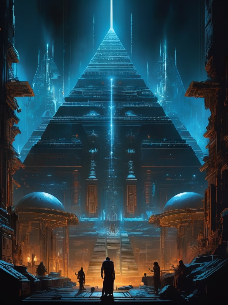 futuristic Ancient egypt city,  babylon,  sumerians by kadiroart on Tensor.Art