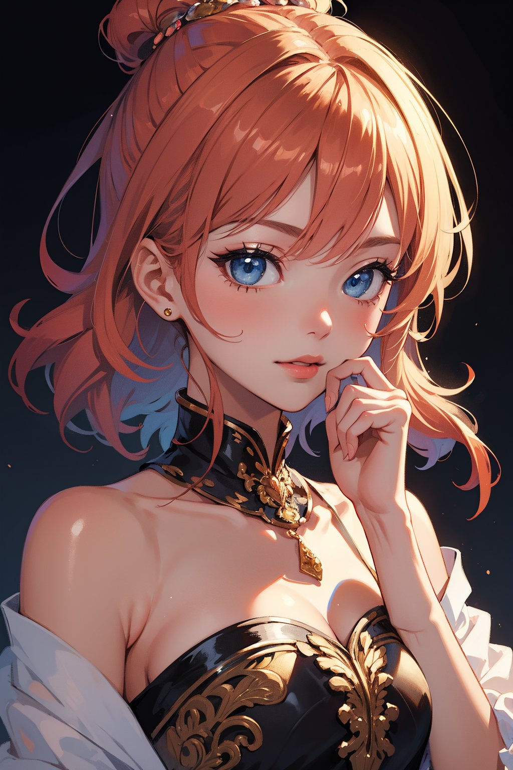 intricate details,  portrait,  1girl by Hideroki on Tensor.Art