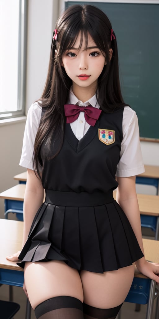 Hentai,  1girl,  long black hair by user_617597816193256149 on Tensor.Art