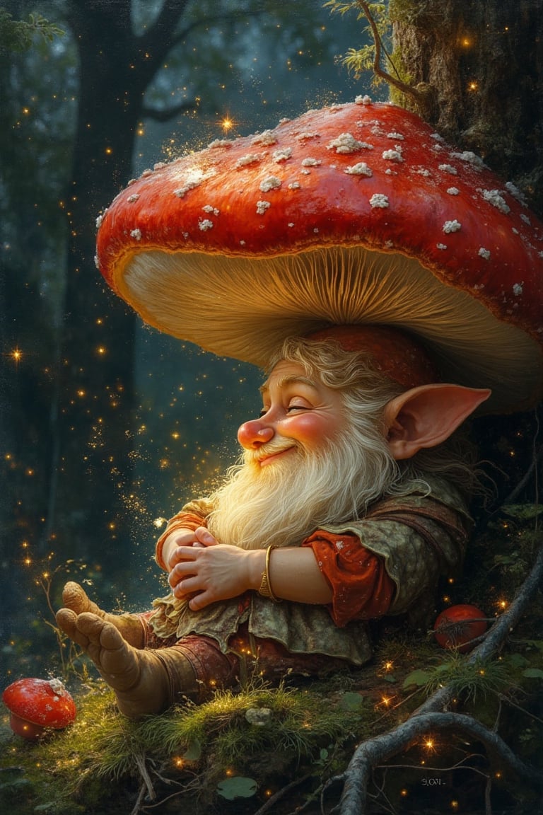 The masterful brushstrokes of Peter Paul Rubens,  Rembrandt,  Brian Froud by carolmag on Tensor.Art