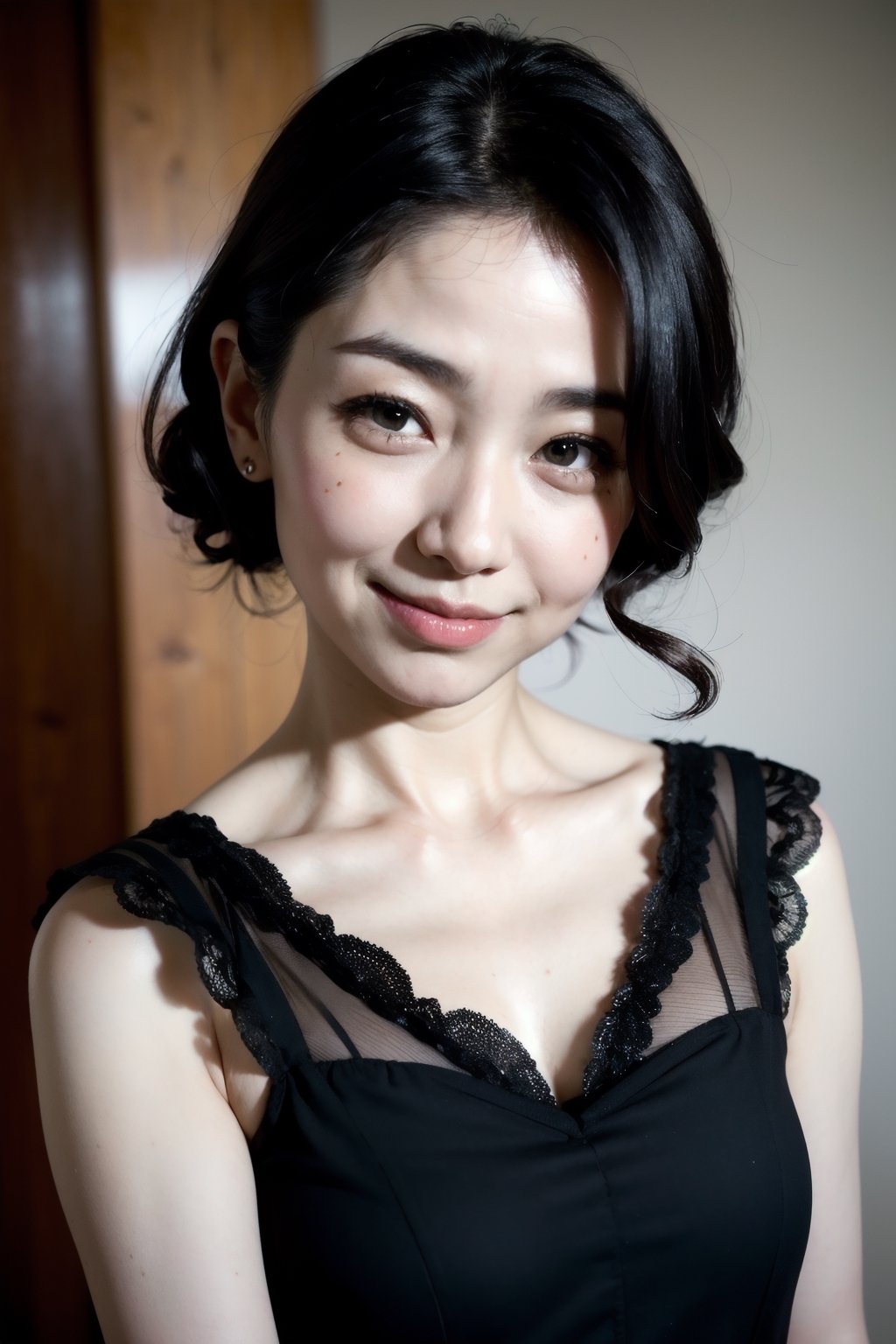 solo,  ((45 years old woman)),  small breasts by 嫺爸 on Tensor.Art