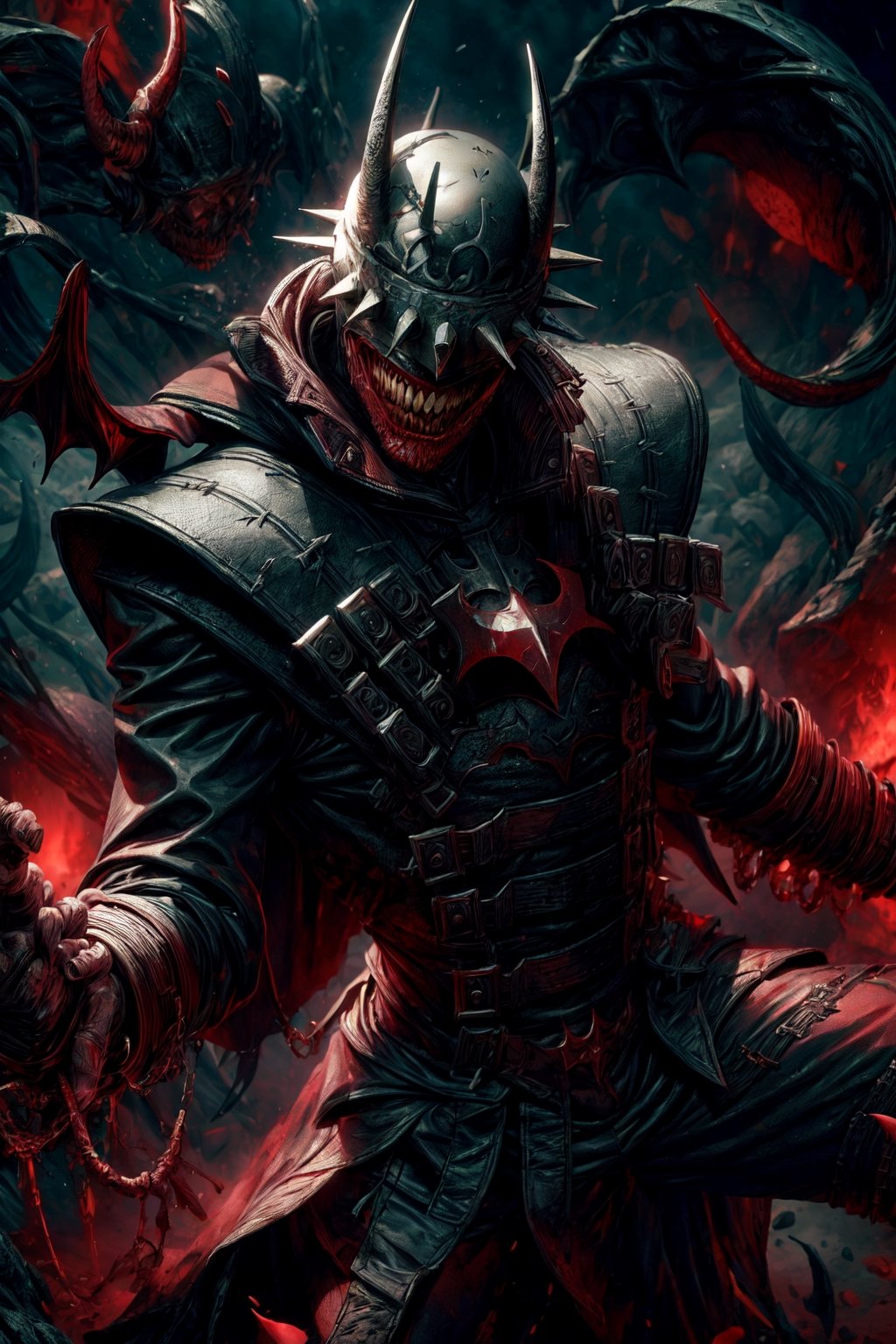 Batman who laughs, demonictech