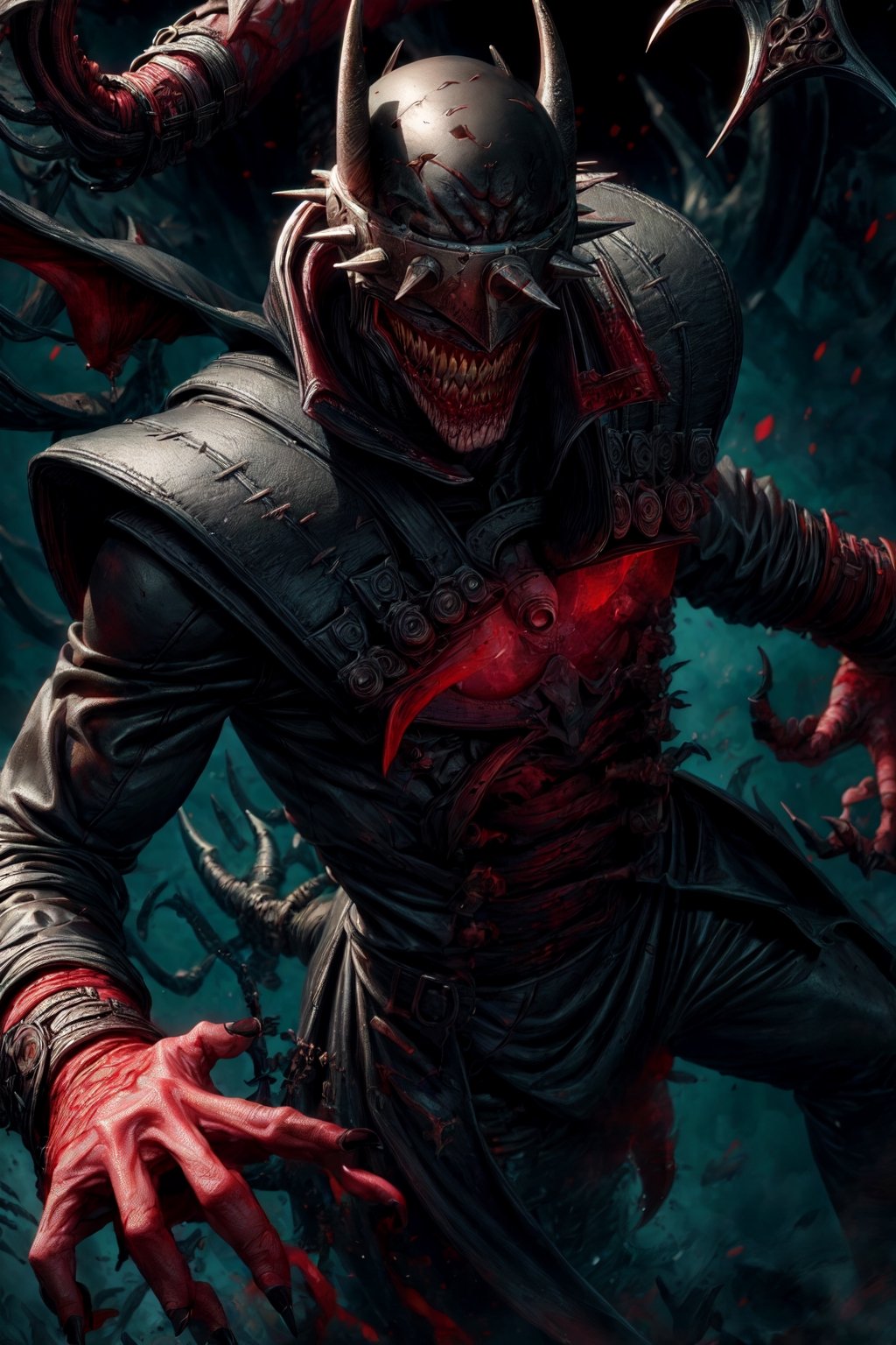 Batman who laughs, demonictech