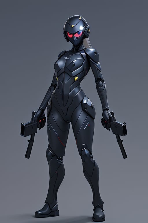 cyber_girl,  police_uniform,  exoskeleton by Goblinius on Tensor.Art