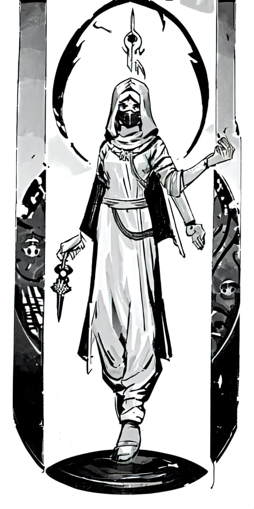 cultist,  tunic,  mask by Goblinius on Tensor.Art