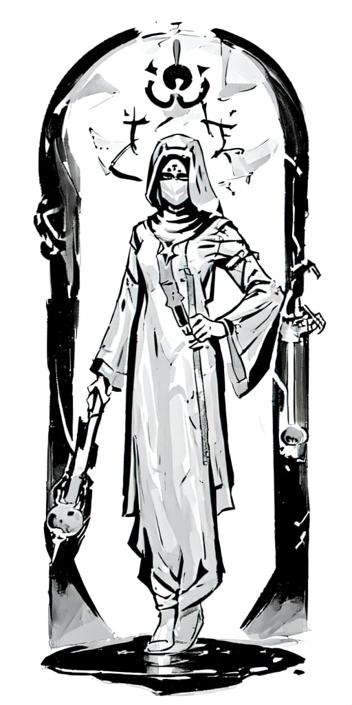 cultist,  tunic,  mask by Goblinius on Tensor.Art