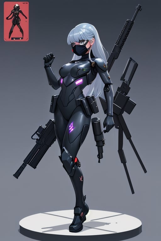 cyber_girl,  police_uniform,  exoskeleton by Goblinius on Tensor.Art