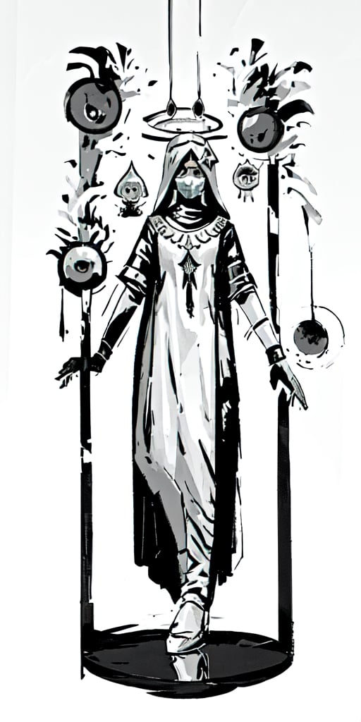 cultist,  tunic,  mask by Goblinius on Tensor.Art