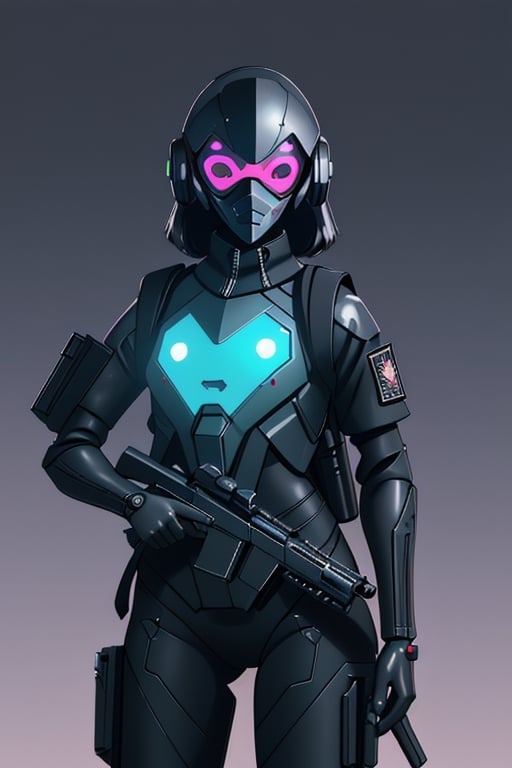 cyber_girl,  police_uniform,  exoskeleton by Goblinius on Tensor.Art