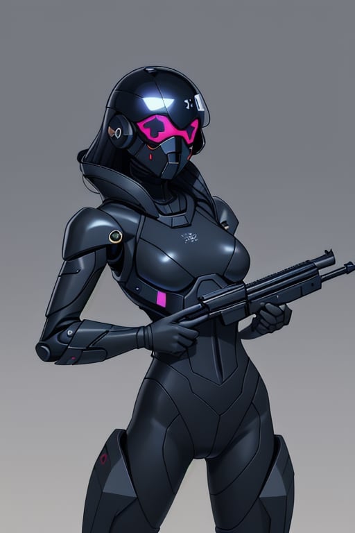 cyber_girl,  police_uniform,  exoskeleton by Goblinius on Tensor.Art