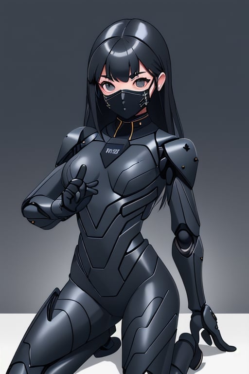 cyber_girl,  police_uniform,  exoskeleton by Goblinius on Tensor.Art